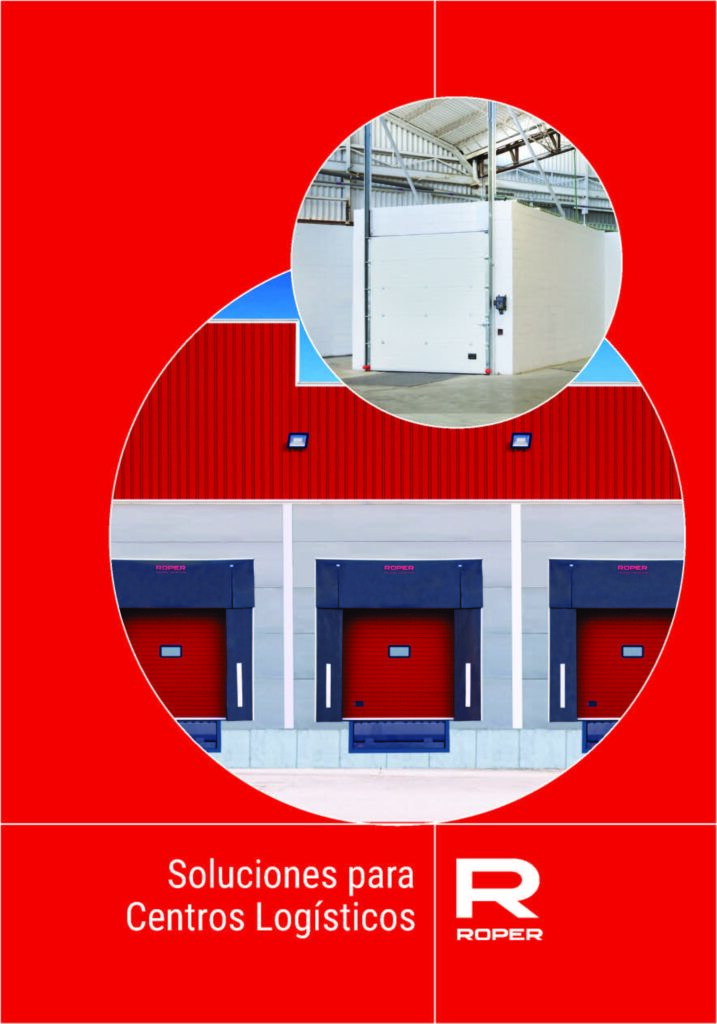 Portada del catalogo de Soluciones para centros logísticos ROPER